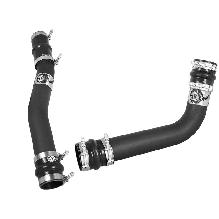 aFe Power BladeRunner 3 IN Aluminum Hot and Cold Charge Pipe Kit Black Dodge Diesel Trucks 03-07 L6-5.9L (td)