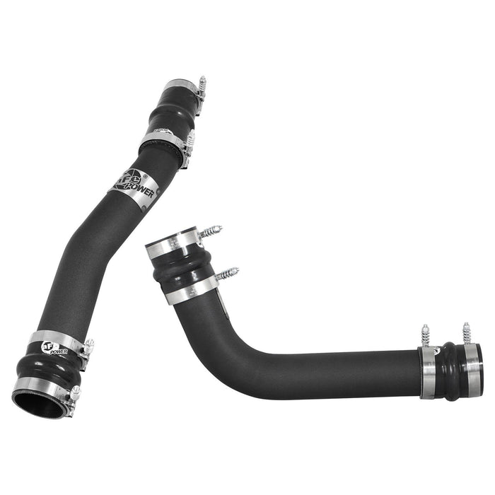 aFe Power BladeRunner 3 IN Aluminum Hot and Cold Charge Pipe Kit Black Dodge Diesel Trucks 03-07 L6-5.9L (td)