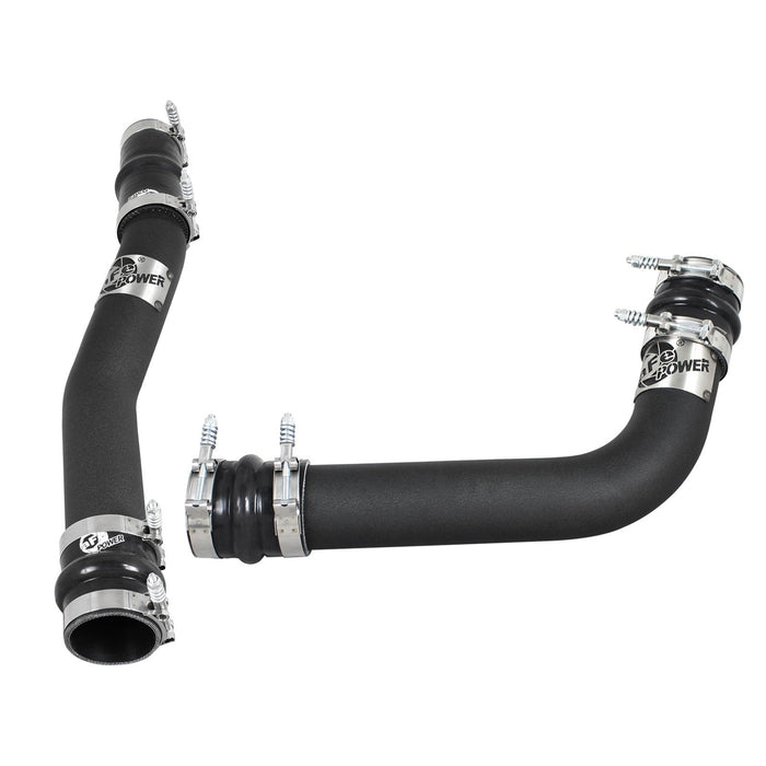 aFe Power BladeRunner 3 IN Aluminum Hot and Cold Charge Pipe Kit Black Dodge Diesel Trucks 03-07 L6-5.9L (td)