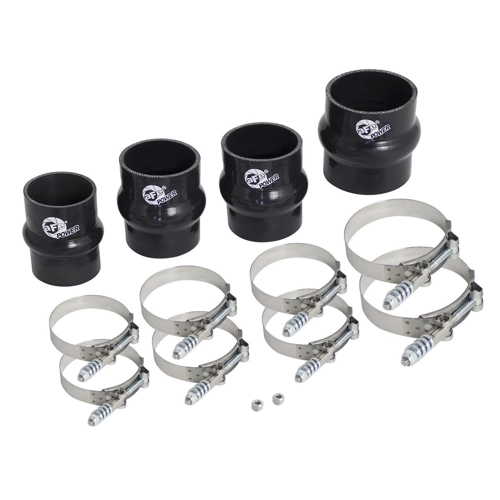 aFe Power BladeRunner Intercooler Couplings & Clamps Kit; aFe Tubes Only Dodge Diesel Trucks 07.5-09 L6-6.7L (td)