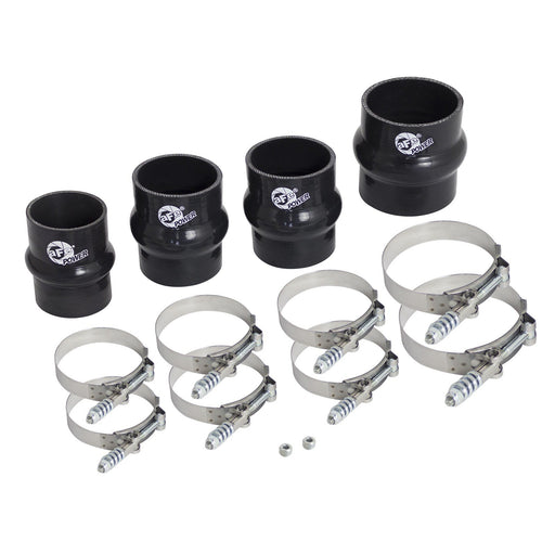 aFe Power BladeRunner Intercooler Couplings & Clamps Kit; aFe Tubes Only Dodge Diesel Trucks 07.5-09 L6-6.7L (td)