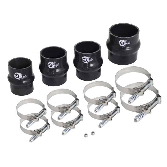 aFe Power BladeRunner Intercooler Couplings & Clamps Kit; aFe Tubes Only Dodge Diesel Trucks 07.5-09 L6-6.7L (td)