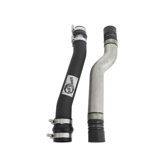 aFe Power BladeRunner 3 IN Aluminum Hot Charge Pipe Black Dodge Diesel Trucks 07.5-09 L6-6.7L (td)