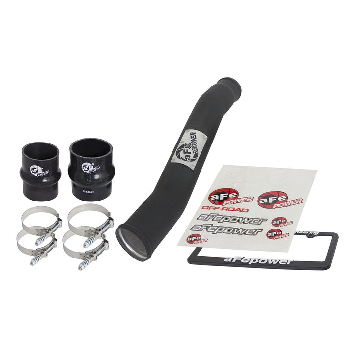aFe Power BladeRunner 3 IN Aluminum Hot Charge Pipe Black Dodge Diesel Trucks 07.5-09 L6-6.7L (td)
