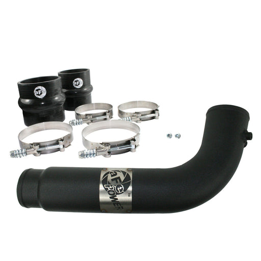 aFe Power BladeRunner 3-1/2 IN Aluminum Cold Charge Pipe Black Dodge Diesel Trucks 07.5-09 L6-6.7L (td)