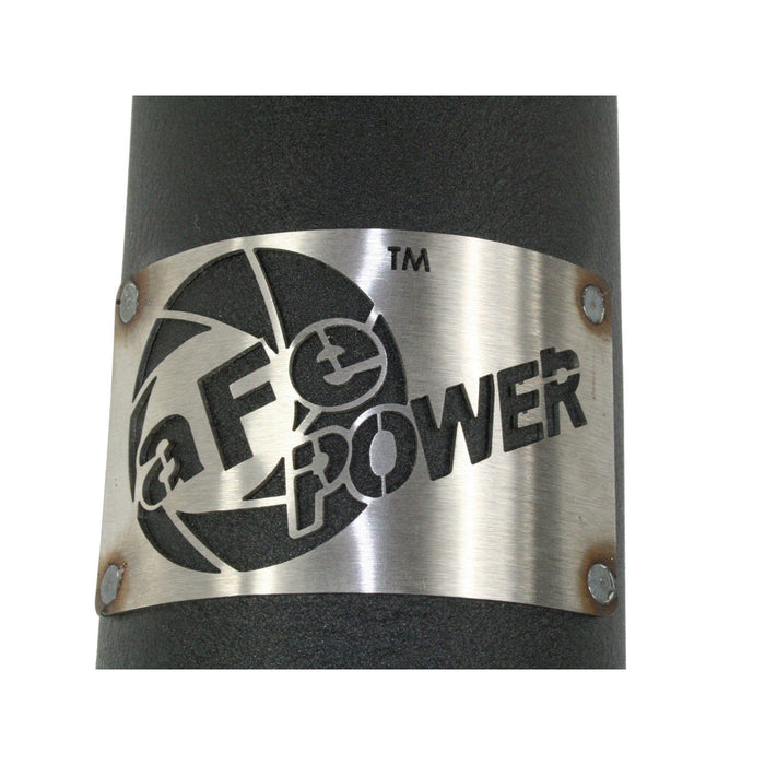 aFe Power BladeRunner 3-1/2 IN Aluminum Cold Charge Pipe Black Dodge Diesel Trucks 07.5-09 L6-6.7L (td)
