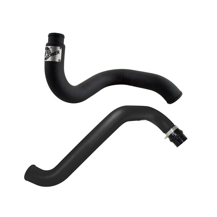 aFe Power BladeRunner 3 IN Aluminum Hot and Cold Charge Pipe Kit Black GM Diesel Trucks 02-04 V8-6.6L (td) LB7
