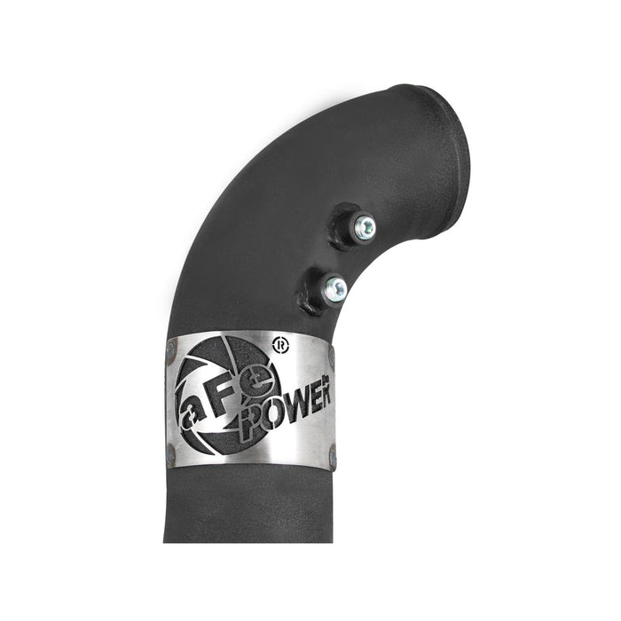 aFe Power BladeRunner 3 IN Aluminum Cold Charge Pipe Black Ford Diesel Trucks 08-10 V8-6.4L (td)