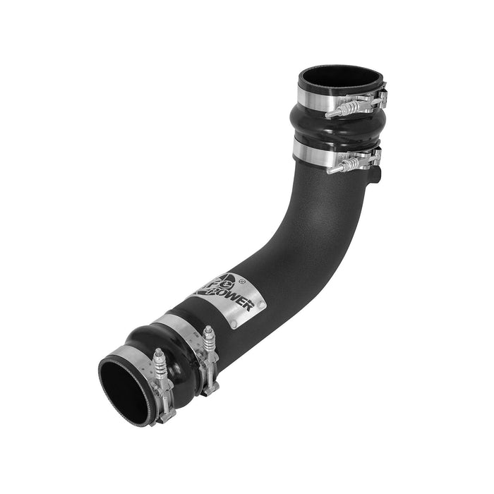 aFe Power BladeRunner 3 IN & 2-3/4 IN Aluminum Hot and Cold Charge Pipe Kit Black Dodge Diesel Trucks 10-12 L6-6.7L (td)