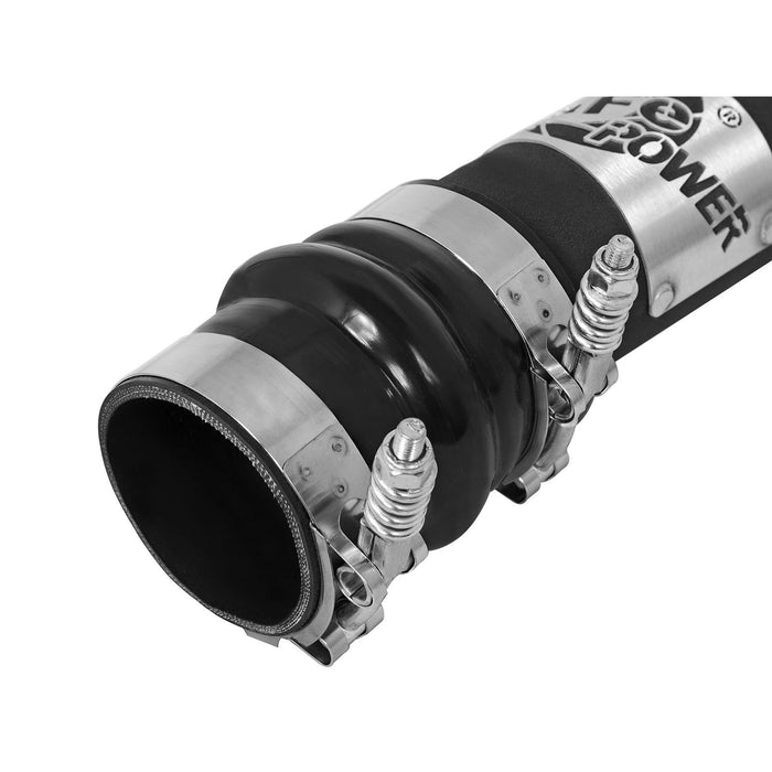 aFe Power BladeRunner 3 IN & 2-3/4 IN Aluminum Hot and Cold Charge Pipe Kit Black Dodge Diesel Trucks 10-12 L6-6.7L (td)