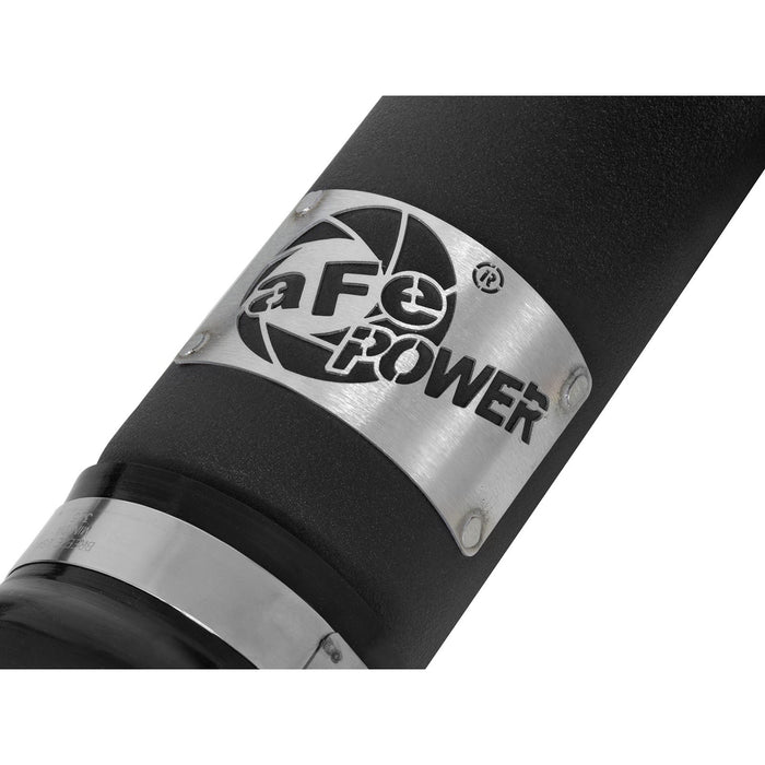 aFe Power BladeRunner 3 IN & 2-3/4 IN Aluminum Hot and Cold Charge Pipe Kit Black Dodge Diesel Trucks 10-12 L6-6.7L (td)