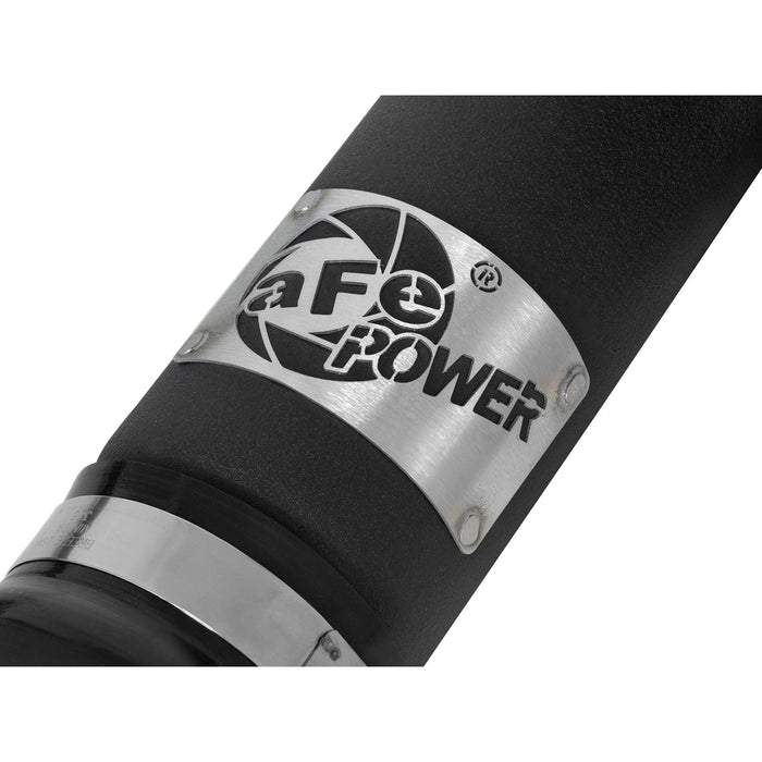 aFe Power BladeRunner 2-3/4 IN Aluminum Hot Charge Pipe Black Dodge Diesel Trucks 10-12 L6-6.7L (td)