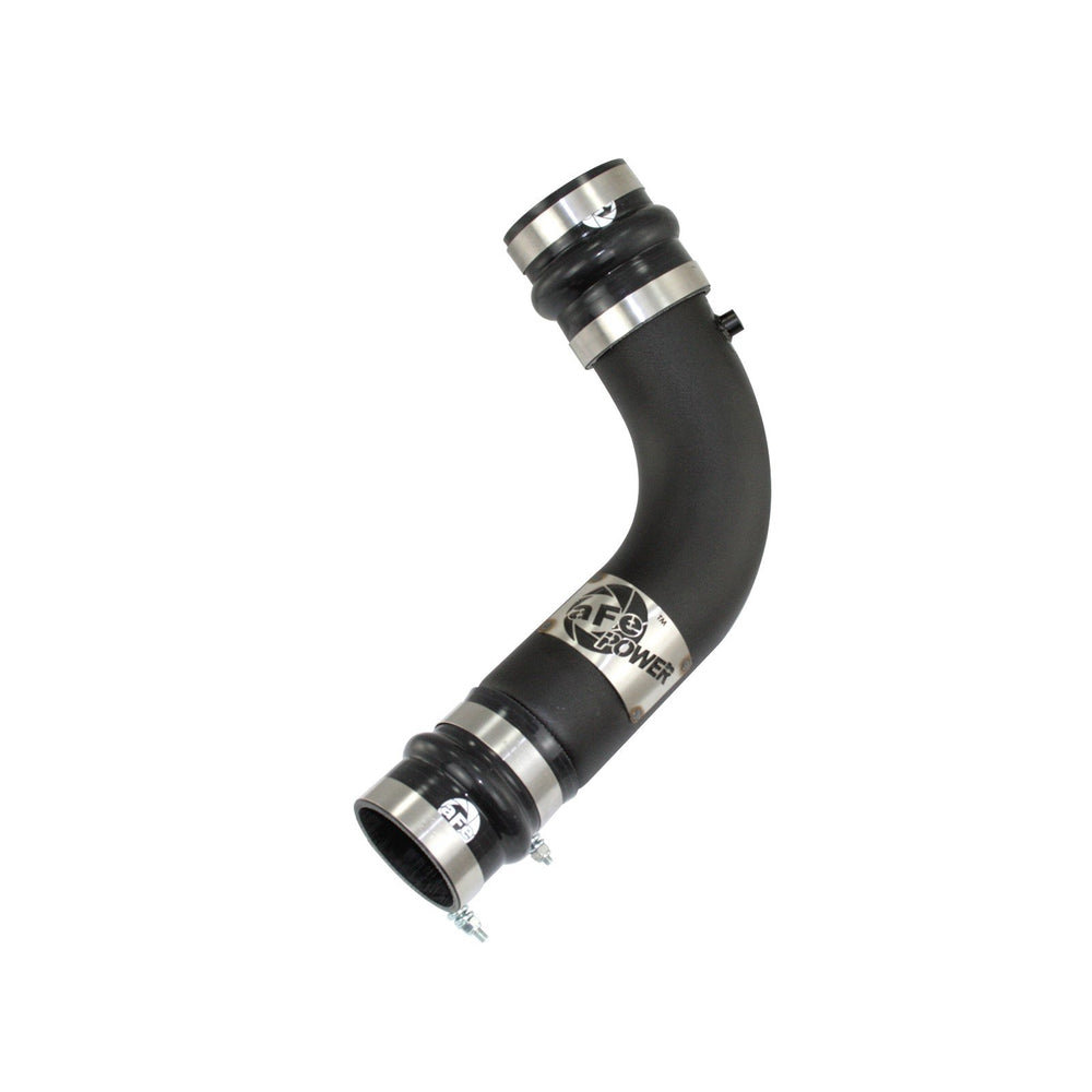 aFe Power BladeRunner 3-1/2 IN Aluminum Cold Charge Pipe Black Dodge Diesel Trucks 10-12 L6-6.7L (td)