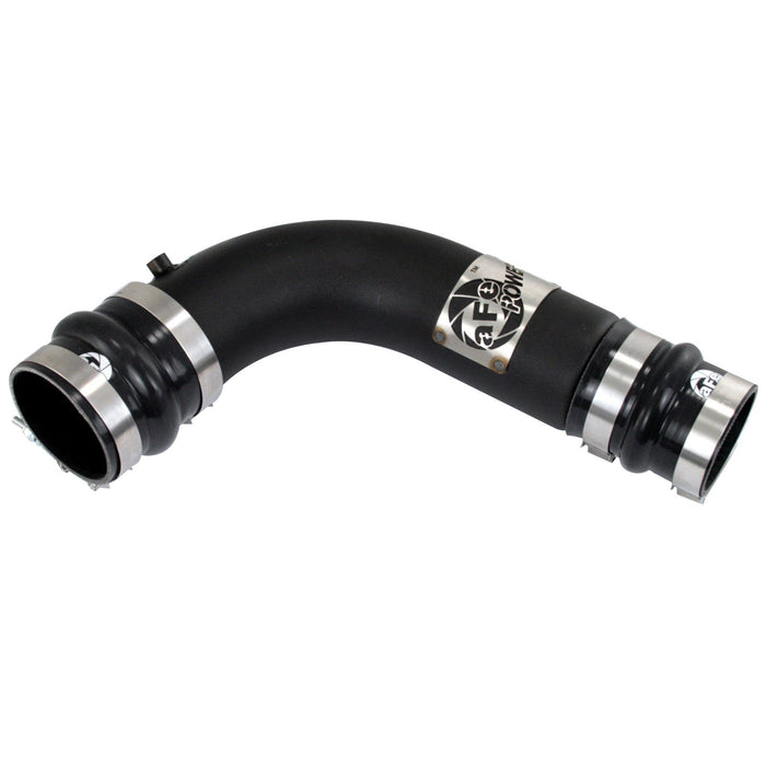 aFe Power BladeRunner 3-1/2 IN Aluminum Cold Charge Pipe Black Dodge Diesel Trucks 10-12 L6-6.7L (td)