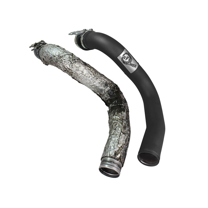 aFe Power BladeRunner 3 IN Aluminum Cold Charge Pipe Black Ford Diesel Trucks 99-03 V8-7.3L (td)