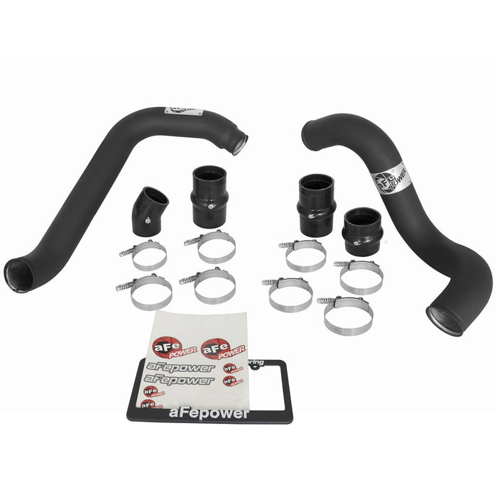 aFe Power BladeRunner GT Series Intercooler Kit w/ Tubes Black Ford Diesel Trucks 03-07 V8-6.0L (td)