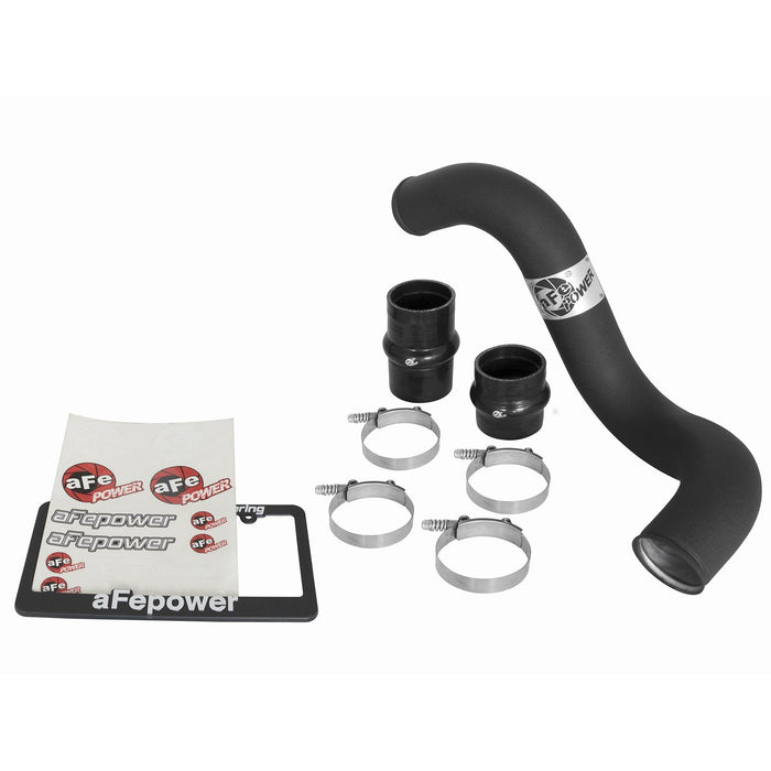 aFe Power BladeRunner 3 IN Aluminum Cold Charge Pipe Black Ford Diesel Trucks 03-07 V8-6.0L (td)