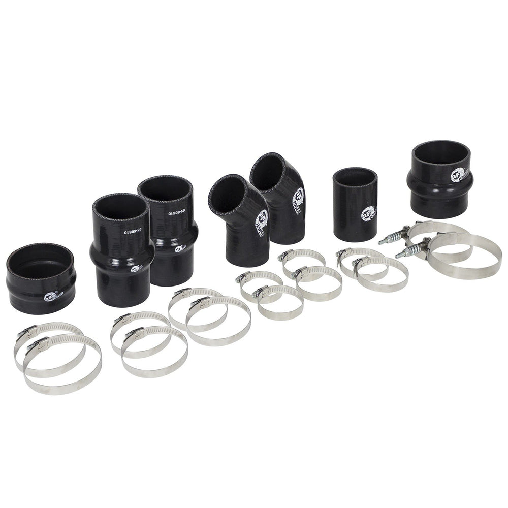 aFe Power BladeRunner Intercooler Couplings & Clamps Kit; aFe Tubes Only Ford F-150 11-14 V6-3.5L (tt)