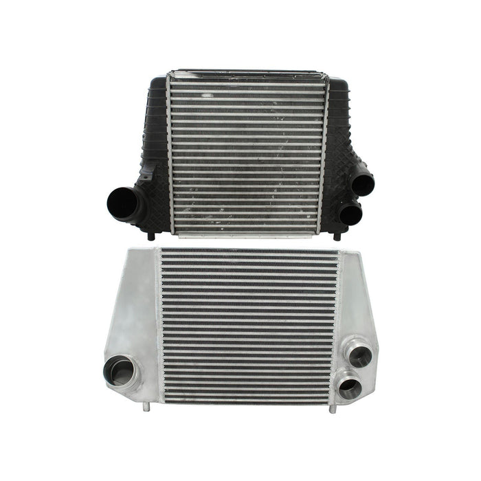 aFe Power BladeRunner GT Series Intercooler Kit w/ Tubes Black Ford F-150 11-12 V6-3.5L (tt)