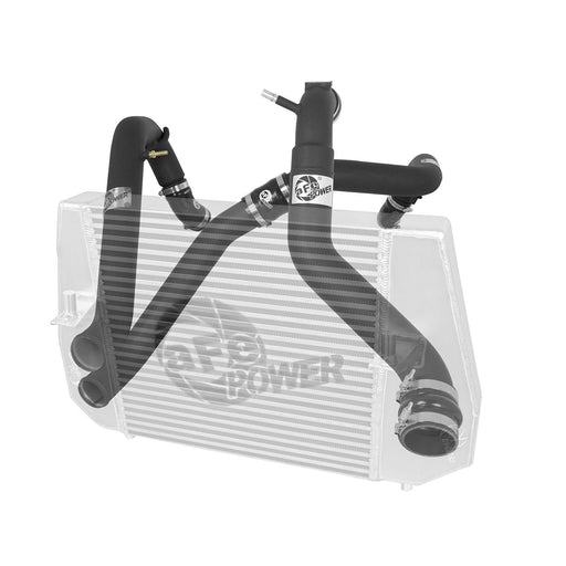 aFe Power BladeRunner 3 IN Aluminum Hot and Cold Charge Pipe Kit Black Ford F-150 11-14 V6-3.5L (tt)