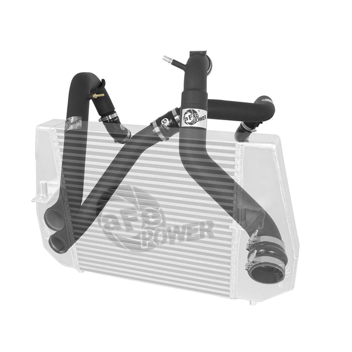 aFe Power BladeRunner 3 IN Aluminum Hot and Cold Charge Pipe Kit Black Ford F-150 11-14 V6-3.5L (tt)