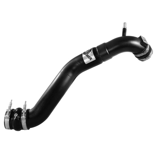 aFe Power BladeRunner 3-1/2 IN to 3 IN Aluminum Cold Charge Pipe Black Ford F-150 11-14 V6-3.5L (tt)