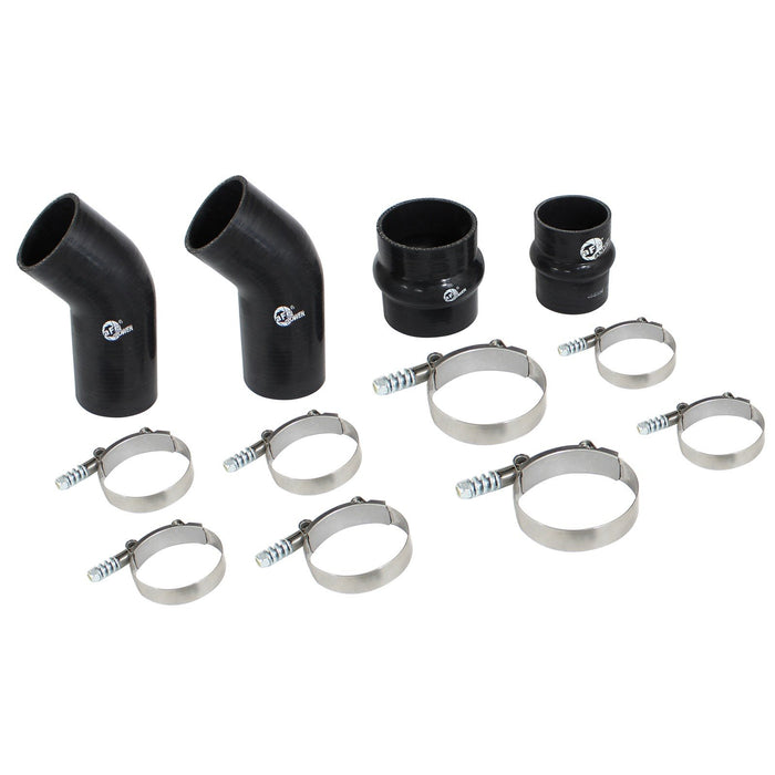 aFe Power BladeRunner Intercooler Couplings & Clamps Kit; aFe Tubes Only Dodge RAM Diesel Trucks 13-18 L6-6.7L (td)