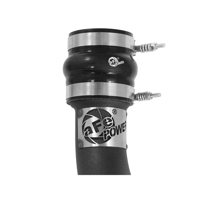 aFe Power BladeRunner 3 IN Aluminum Cold Charge Pipe Black Dodge RAM Diesel Trucks 13-18 L6-6.7L (td)