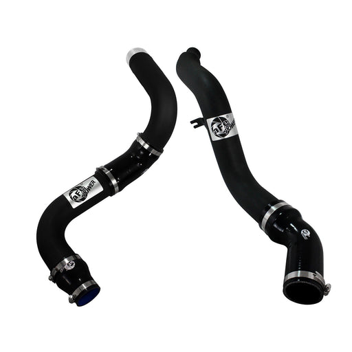 aFe Power BladeRunner 3 IN Aluminum Hot and Cold Charge Pipe Kit Black Dodge RAM 1500 EcoDiesel 14-18 V6-3.0L (td)