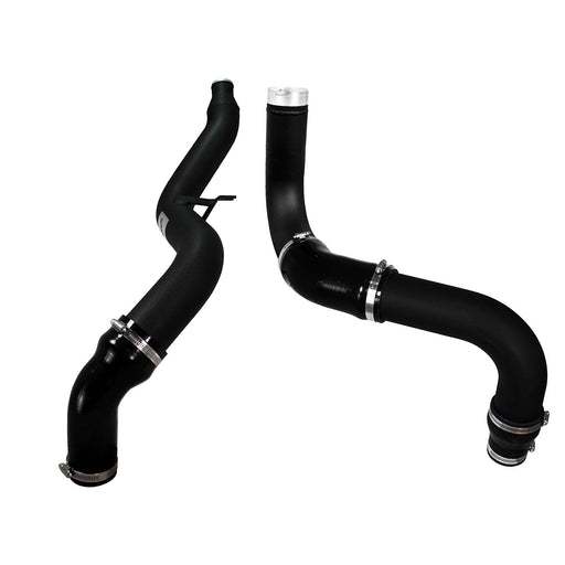 aFe Power BladeRunner 3 IN Aluminum Hot and Cold Charge Pipe Kit Black Dodge RAM 1500 EcoDiesel 14-18 V6-3.0L (td)