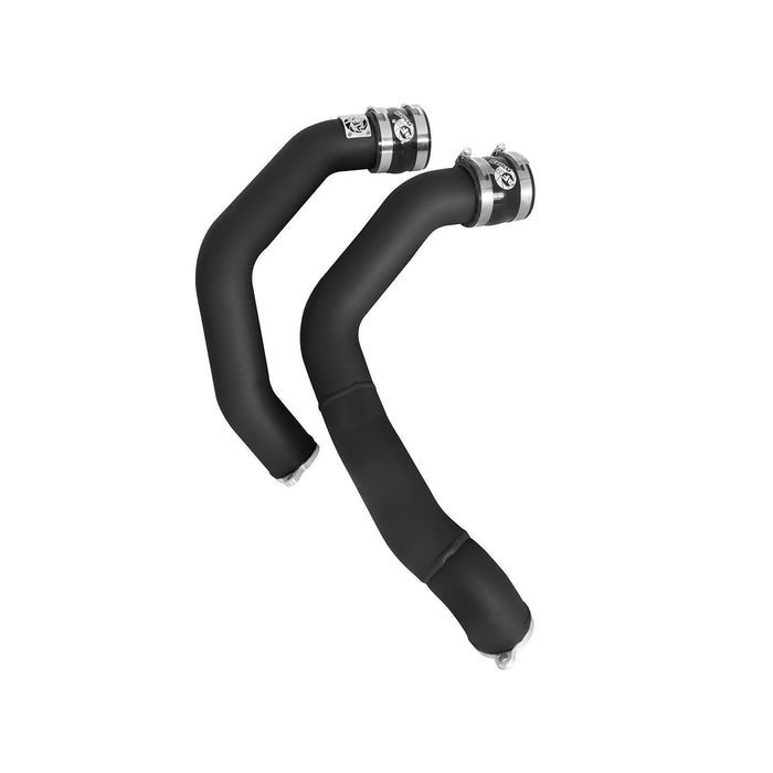 aFe Power BladeRunner 2-1/4 IN Aluminum Hot and Cold Charge Pipe Kit Black BMW M3/M4 (F80/82/83) 15-18 L6-3.0L (tt) S55