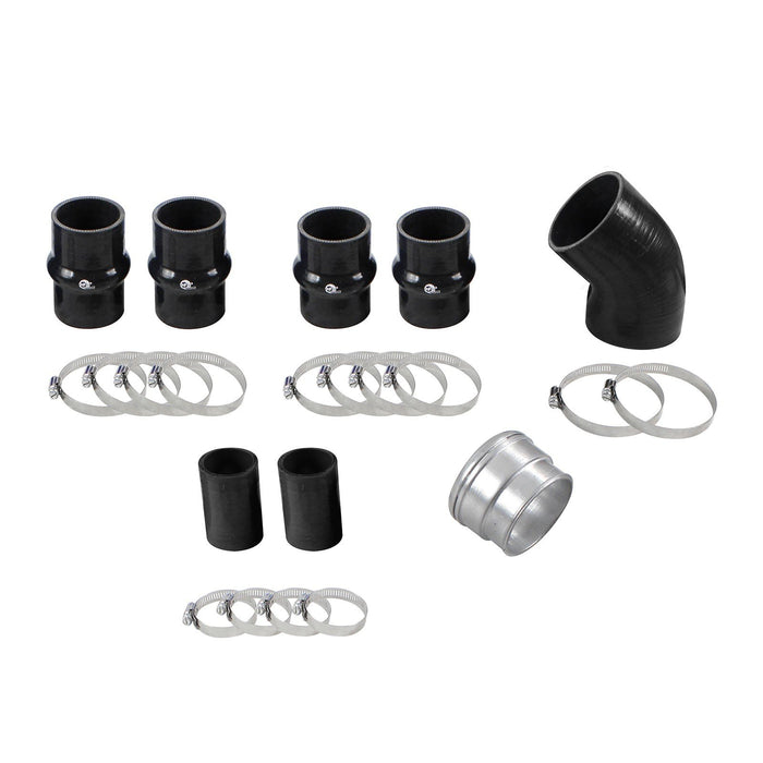 aFe Power BladeRunner Intercooler Couplings & Clamps Kit aFe Tubes Only Ford F-150 15-19 V6-2.7L (tt)