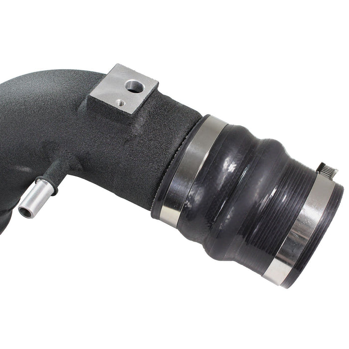 aFe Power BladeRunner Aluminum Hot and Cold Charge Pipe Kit Black Ford F-150 15-19 V6-2.7L (tt)