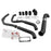 aFe Power BladeRunner Aluminum Hot and Cold Charge Pipe Kit Black Ford F-150 15-19 V6-2.7L (tt)