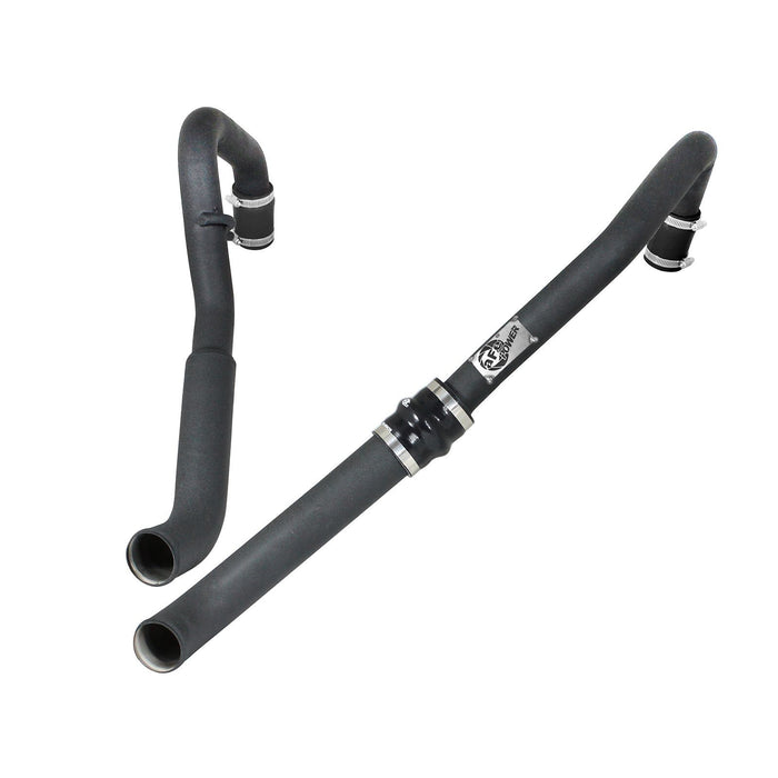 aFe Power BladeRunner 3 IN Aluminum Hot Charge Pipe Black Ford F-150 15-19 V6-2.7L (tt)