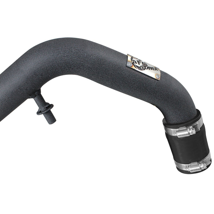 aFe Power BladeRunner 3 IN Aluminum Hot Charge Pipe Black Ford F-150 15-19 V6-2.7L (tt)