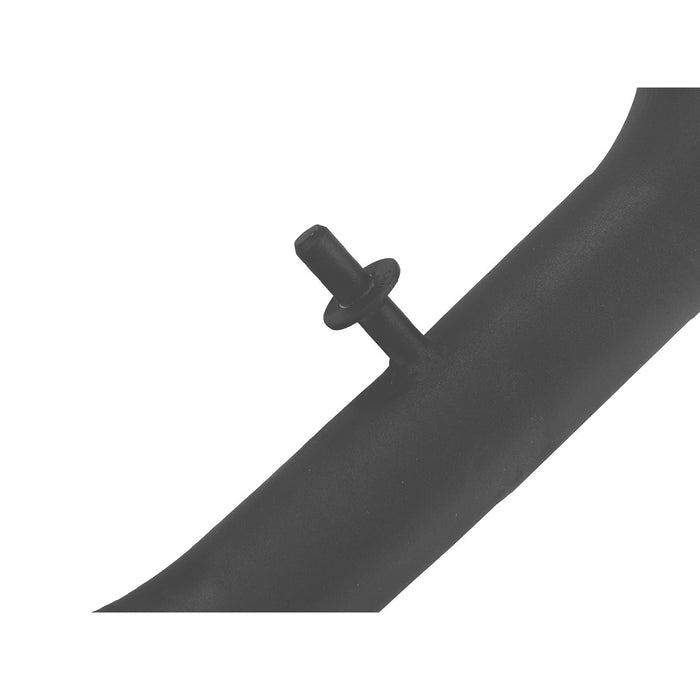 aFe Power BladeRunner 2 IN to 2-1/2 IN Aluminum Hot Charge Pipe Black Ford F-150 15-19 V6-3.5L (tt)