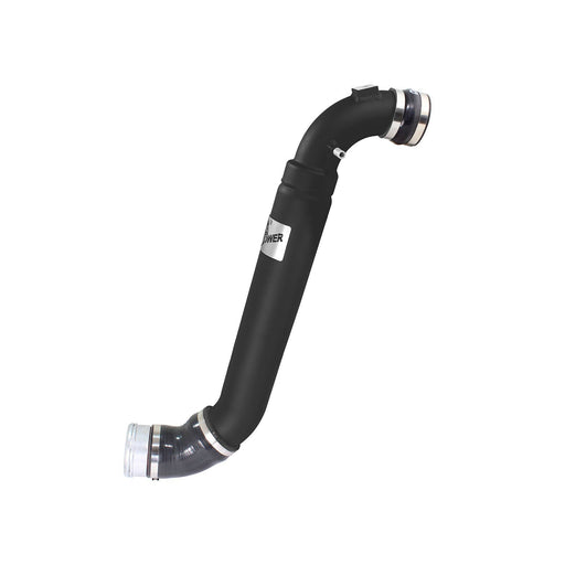 aFe Power BladeRunner 3-1/2 IN to 3 IN Aluminum Cold Charge Pipe Black Ford F-150 15-19 V6-3.5L (tt)