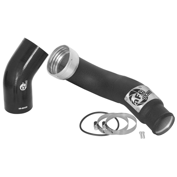 aFe Power BladeRunner 3 IN Aluminum Cold Charge Pipe Black BMW 335i (E9x) 11-13 L6-3.0L (t) N55