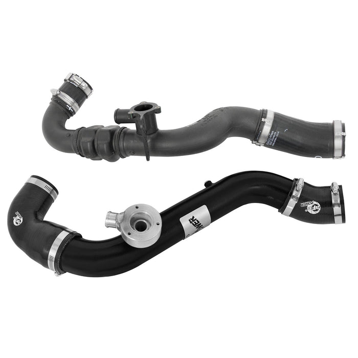 aFe Power BladeRunner Aluminum Hot and Cold Charge Pipe Kit Ford Mustang 15-19 L4-2.3L (t)