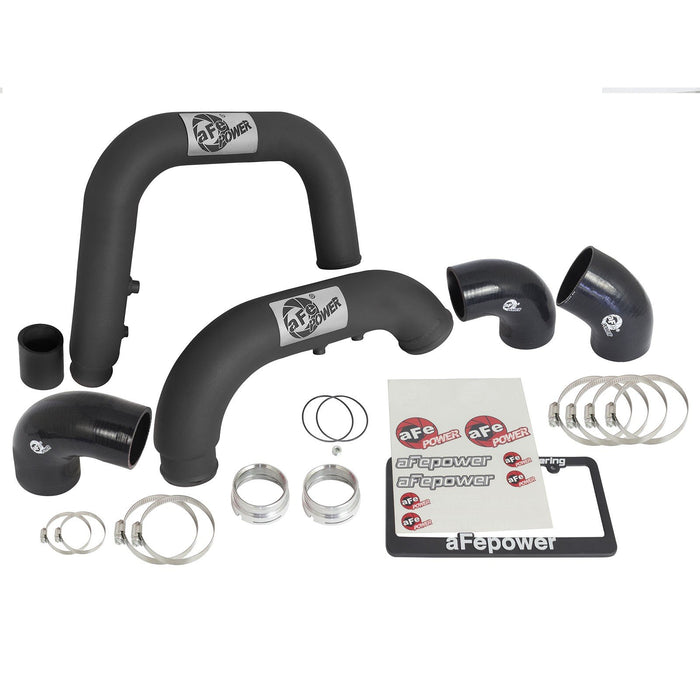 aFe Power BladeRunner 2-1/2 IN & 3 IN Aluminum Hot and Cold Charge Pipe Kit GM Colorado/Canyon 16-19 L4-2.8L (td) LWN