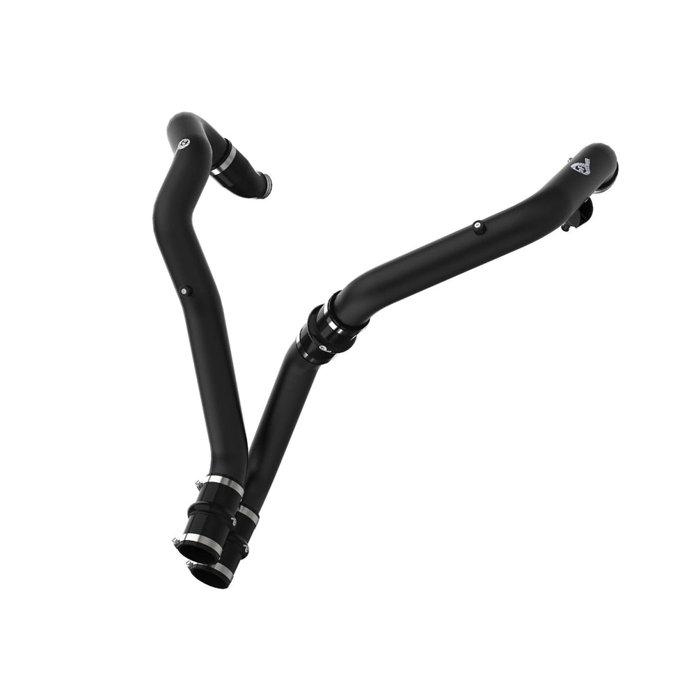 aFe Power BladeRunner 2-1/2 IN Aluminum Hot Charge Pipe Black Ford F-150 Raptor 17-20 V6-3.5L (tt)