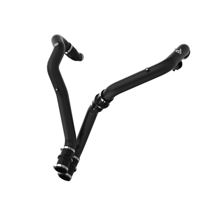 aFe Power BladeRunner 2-1/2 IN Aluminum Hot Charge Pipe Black Ford F-150 Raptor 17-20 V6-3.5L (tt)