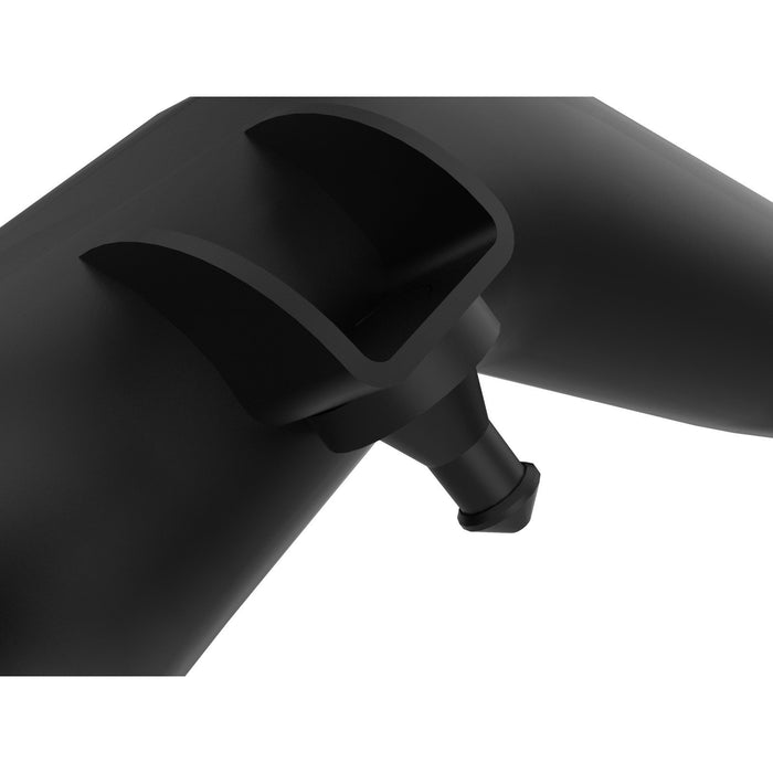 aFe Power BladeRunner 2-1/2 IN Aluminum Hot Charge Pipe Black Ford F-150 Raptor 17-20 V6-3.5L (tt)