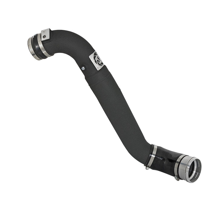 aFe Power BladeRunner 3-1/2 IN to 3 IN Aluminum Cold Charge Pipe Black Ford F-150 Raptor 17-19 V6-3.5L (tt)