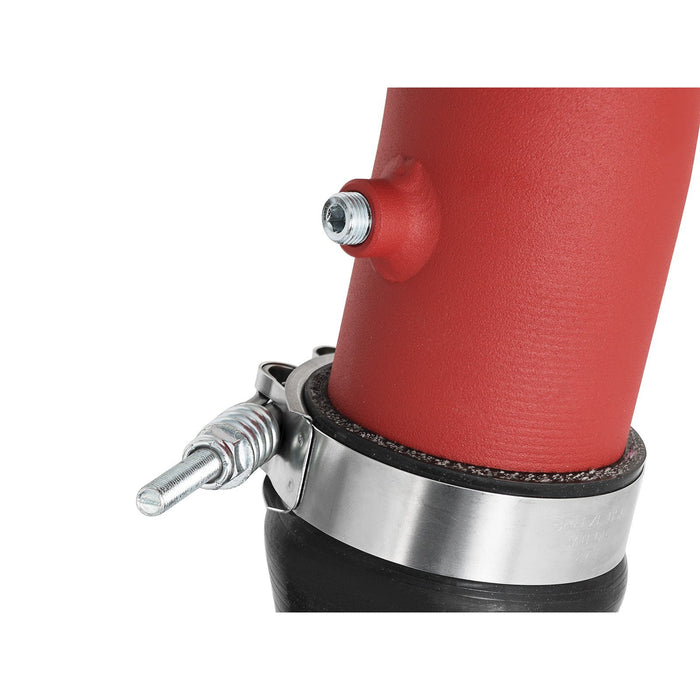 aFe Power BladeRunner 2-1/4 IN & 2-1/2 IN Aluminum Hot and Cold Charge Pipe Kit Red Honda Civic Type R 17-19 L4-2.0L (t)