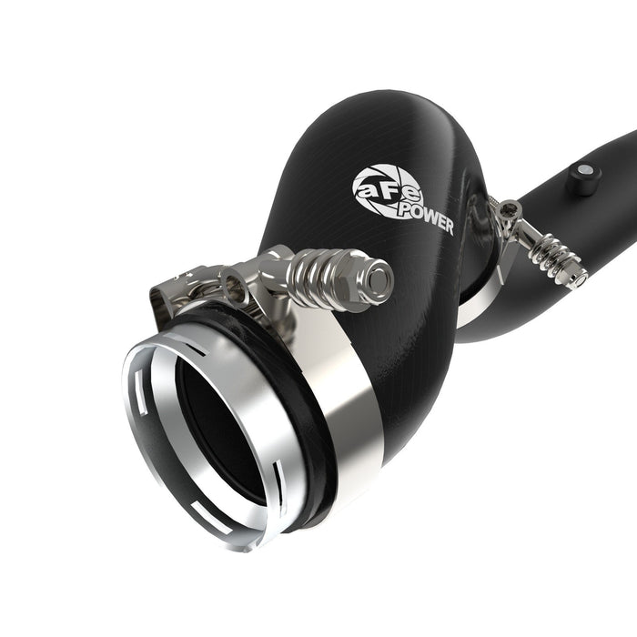 aFe Power BladeRunner 2-1/2 IN to 3 IN Aluminum Hot and Cold Charge Pipe Kit Black GM Silverado/Sierra 1500 19-20 L4-2.7L (t)