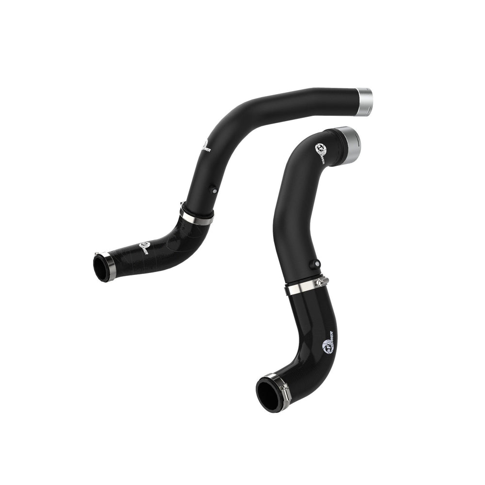 aFe Power BladeRunner 3 IN Aluminum Hot and Cold Charge Pipe Kit Black Jeep Wrangler (JL) 20-21 V6-3.0L (td)