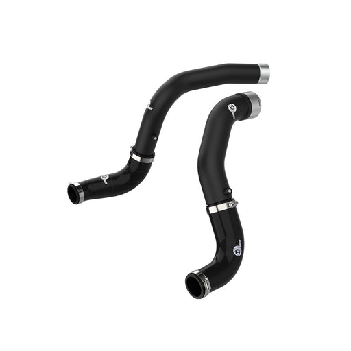aFe Power BladeRunner 3 IN Aluminum Hot and Cold Charge Pipe Kit Black Jeep Wrangler (JL) 20-21 V6-3.0L (td)