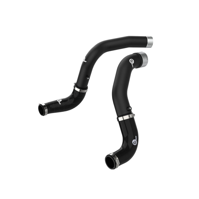 aFe Power BladeRunner 3 IN Aluminum Hot and Cold Charge Pipe Kit Black Jeep Wrangler (JL) 20-21 V6-3.0L (td)
